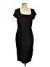 Shape FX Solid Black Cocktail Dress Size 14 - photo 1