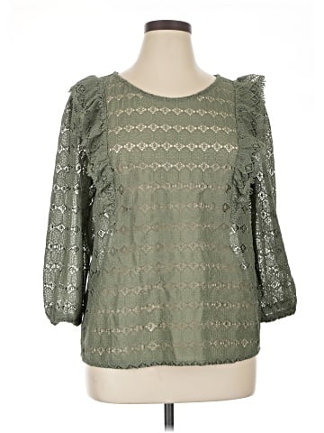 Garnet Hill Long Sleeve Blouse (view 1)