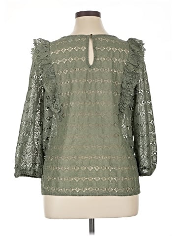 Garnet Hill Long Sleeve Blouse (view 2)