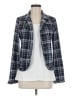 Grace Karin Plaid Blue Blazer Size M - photo 1