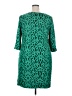 Perceptions Print Green Casual Dress Size 20 - photo 2