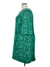 Perceptions Print Green Casual Dress Size 20 - photo 5