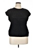 Sanctuary Black Short Sleeve Top Size XL - photo 1