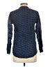 Johnny Was 100% Rayon Blue Long Sleeve Blouse Size L (estimated) - photo 2