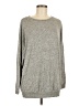Soft Joie Metallic Gray Pullover Sweater Size M - photo 1