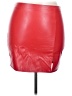 Better be Red Faux Leather Skirt Size 2X - photo 1