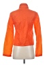 Lux 100% Nylon Color Block Orange Raincoat Size S - photo 2