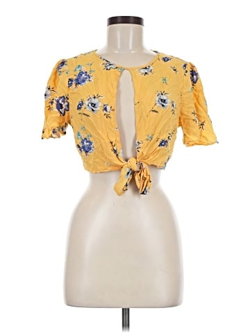 Cotton Candy LA Short Sleeve Blouse (view 1)