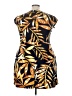 En Focus Studio Tropical Gold Cocktail Dress Size 18 - photo 2
