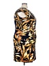 En Focus Studio Tropical Gold Cocktail Dress Size 18 - photo 4