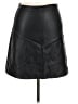 Zara Basic Black Faux Leather Skirt Size M - photo 1
