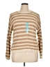 Joseph A. Stripes Tan Pullover Sweater Size XL - photo 1