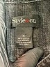 Style&Co Black Denim Jacket Size XL - photo 6