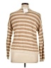Joseph A. Stripes Tan Pullover Sweater Size XL - photo 2