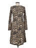 Assorted Brands Animal Print Brown Casual Dress Size XS - photo 2