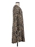 Assorted Brands Animal Print Brown Casual Dress Size XS - photo 4