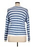 Joseph A. Stripes Blue Pullover Sweater Size XL - photo 2