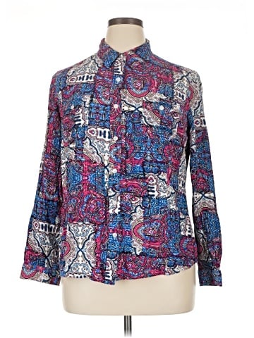 Jones New York Sport Long Sleeve Button-Down Shirt (view 1)