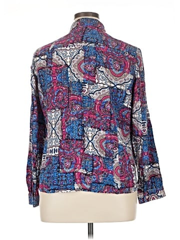 Jones New York Sport Long Sleeve Button-Down Shirt (view 2)