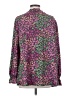 First Love 100% Polyester Purple Long Sleeve Blouse Size S - photo 2
