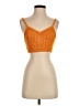 H&M 100% Polyester Orange Tube Top Size XS - photo 1