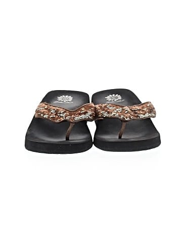 Yellow Box Flip Flops (view 2)