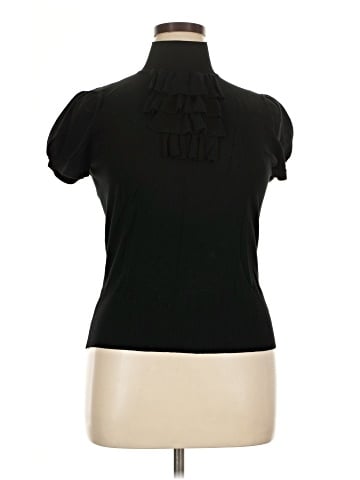 August Silk Turtleneck Sweater (view 1)