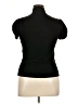 August Silk Black Turtleneck Sweater Size XL - photo 2