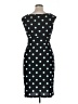 Connected Apparel Polka Dots Teal Cocktail Dress Size 14 - photo 2