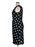 Connected Apparel Polka Dots Teal Cocktail Dress Size 14 - photo 5