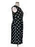 Connected Apparel Polka Dots Teal Cocktail Dress Size 14 - photo 4
