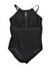 Lands' End Chevron-herringbone Black One Piece Swimsuit Size 12D - photo 1