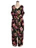 Thalia Sodi 100% Polyester Black Green Jumpsuit Size XXL - photo 1