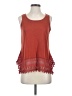 Cato Orange Sleeveless Top Size S - photo 1