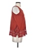 Cato Orange Sleeveless Top Size S - photo 4
