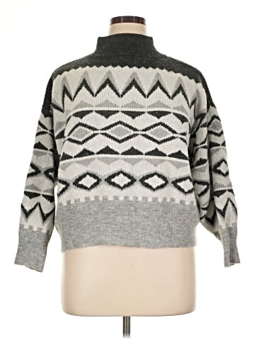 a.n.a. A New Approach Turtleneck Sweater (view 1)