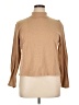 Basic Editions 100% Cotton Tan Long Sleeve Turtleneck Size XL - photo 1