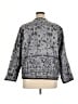 Chico's Design 100% Silk Print Gray Jacket Size XL (3) - photo 2