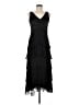 Patra 100% Polyester Black Cocktail Dress Size 6 - photo 1
