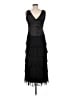 Patra 100% Polyester Black Cocktail Dress Size 6 - photo 2