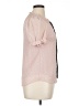 Monteau 100% Polyester Pink Short Sleeve Blouse Size XL - photo 4