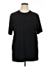 Perry Ellis Black Short Sleeve Top Size XL - photo 1