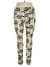 Lularoe Print Yellow Leggings Size 1X (Tall & Curvy) - photo 2