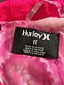 Hurley 100% Polyester Tie-dye Pink Jacket Size 10 - 12 - photo 3