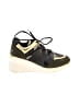 Just Fab Camo Green Sneakers Size 6 1/2 - photo 1