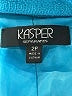 Kasper 100% Polyester Teal Blazer Size 2 (petite) - photo 6