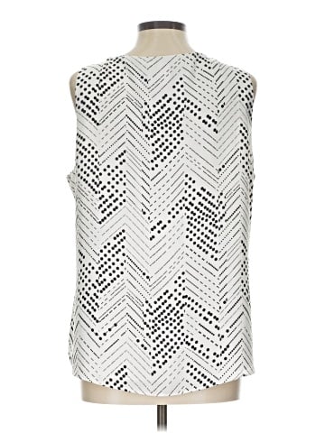 White House Black Market Sleeveless Blouse (view 2)