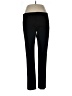 Ecru Solid Black Dress Pants Size 8 - photo 1