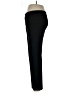 Ecru Solid Black Dress Pants Size 8 - photo 5
