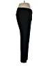 Ecru Solid Black Dress Pants Size 8 - photo 4